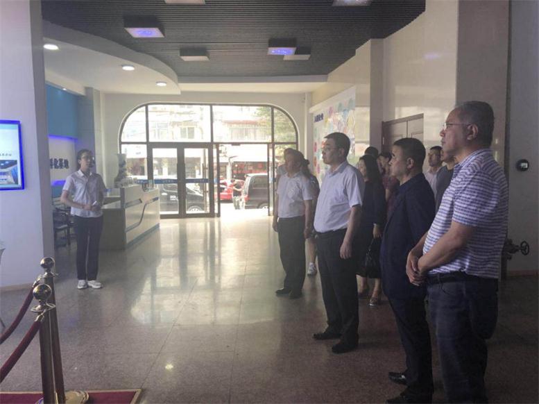 白塔區區政協各領導蒞臨遼寧聲谷創業孵化基地調研指導